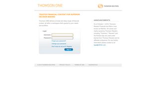 Thomson One
