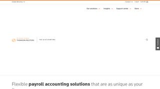 Payroll - Thomson Reuters Tax & Accounting