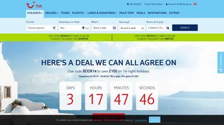 TUI UK | Holidays, Flights & Cruises 2019 / 2020