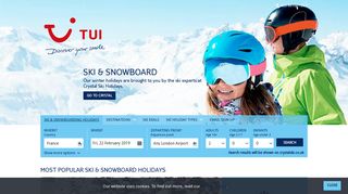 Tui Ski: Ski holidays | Snowboarding holidays