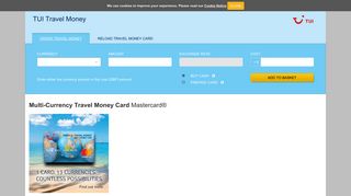 TUI Travel Money - Travel Money Card