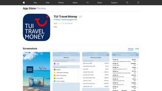 TUI Travel Money on the App Store - iTunes - Apple