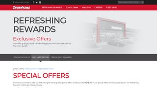 Refreshing Rewards Exclusive Offers | Thorntons