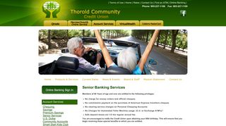 Senior banking services at the Thorold Community Credit Union