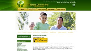 Interac® e-Transfer - Thorold Community Credit Union
