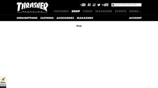 Thrasher Magazine Shop - Subscriptions