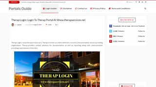 Therap Login: ( www.therapservices.net ) Access Therap Account