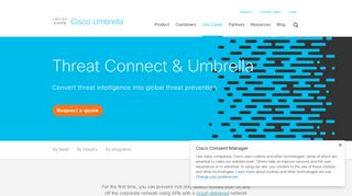 Cisco Umbrella and Threat Connect Integration