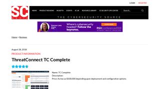 ThreatConnect TC Complete Product Review | SC Media - SC Magazine
