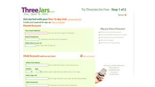 ThreeJars Sign Up: Fast & Simple
