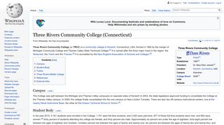 Three Rivers Community College (Connecticut) - Wikipedia