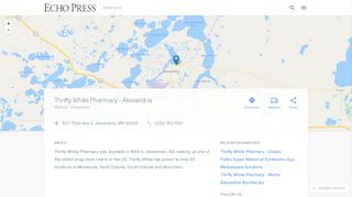 Thrifty White Pharmacy - Alexandria in Alexandria, MN - (320) 762 ...