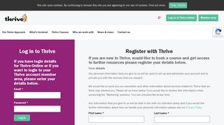 Login to your account or register - The Thrive Approach