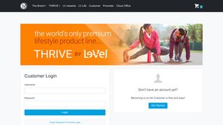 Login or Create Account | Le-Vel - FYI.to