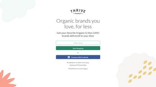 Organic brands you love, for less - Thrive Market | Save 25 - 50% On ...
