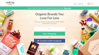 Organic Brands You Love For Less - Thrive Market | Save 25 - 50% On ...