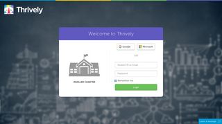 Log In to Thrively