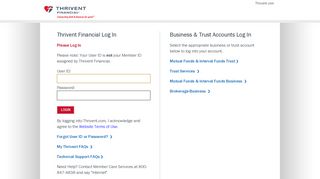 Thrivent Financial Log In - My Thrivent