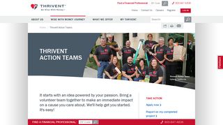 Volunteer Opportunities | Thrivent Action Teams
