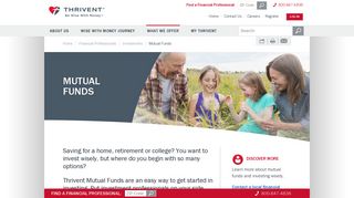 Mutual Funds | Thrivent Financial