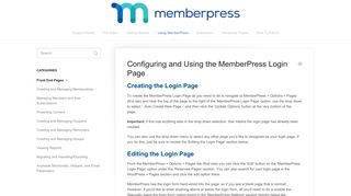 Configuring and Using the MemberPress Login Page - MemberPress ...