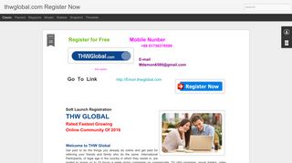 thwglobal.com Register Now