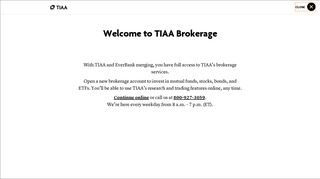 Welcome to TIAA Brokerage | TIAA