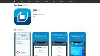 TIAA on the App Store - iTunes - Apple
