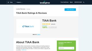 TIAA Bank - Mortgage Company Reviews - LendingTree