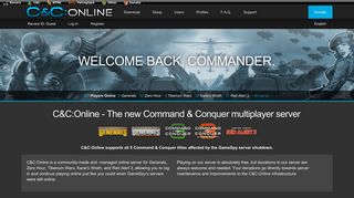 C&C:Online - Command & Conquer online multiplayer server