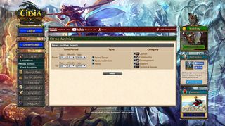 Facebook Linkup - Tibia - Free Multiplayer Online Role Playing Game ...