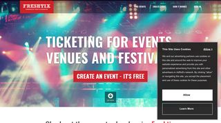 Freshtix - Online Ticket Sales, Box Office and Ticketing Software