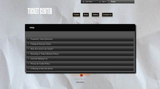 Ticket Center - Help - Ticketor