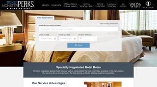 Hotel Discounts by TicketMonster Perks
