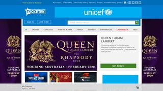 Ticketek Australia | Official Tickets for Sport, Concerts, Theatre, Arts ...