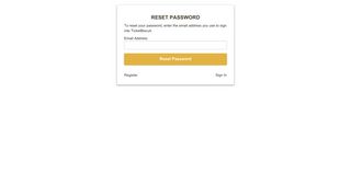 Forgot password? - TicketBiscuit