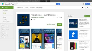 Ticketcorner - Apps on Google Play