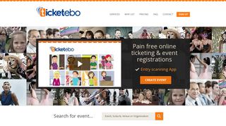 Ticketebo | Event Ticketing Online