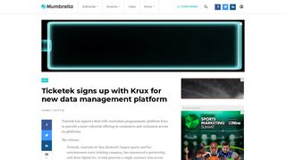 Ticketek signs up with Krux for new data management platform ...