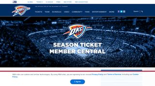 Season Ticket Member Central | Oklahoma City Thunder - NBA.com