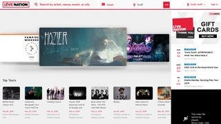 Live Nation — Music & Live Events | Concert Tickets, Tour News ...