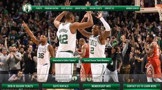 Official Boston Celtics Season Ticket Portal™ by IOMEDIA