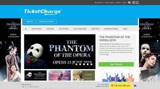 TicketCharge | Official tickets for Concerts, Sport, Theatre, Arts ...