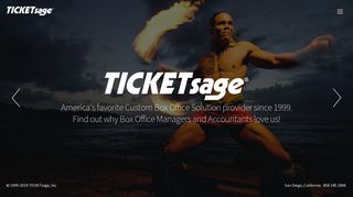 TICKETsage Custom Box Office Ticketing Solutions