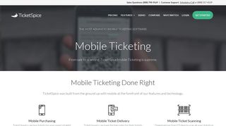 Mobile Ticketing System by TicketSpice