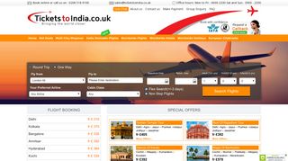 Flight Booking | Tickets To India