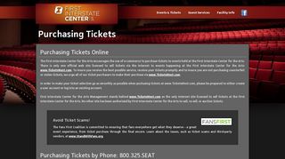 First Interstate Center for the Arts | Tickets - INB Performing Arts Center