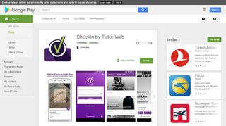 CheckIn by TicketWeb - Apps on Google Play