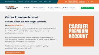 Carrier Premium Account - Ticontract