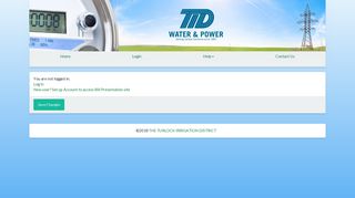 Change Email / Login - TID Bill Presentation - Turlock Irrigation District